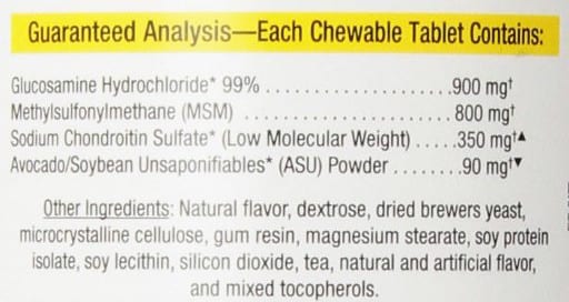 dasuquin with msm ingredients