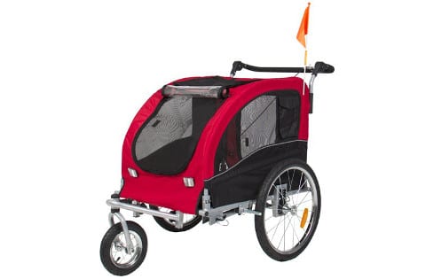 Best Choice Products 2 in 1 Dog Stroller and Bike Trailer