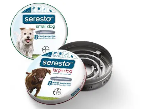 Seresto Flea and Tick Collars for Small and Large Dogs