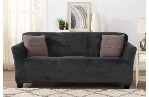 great-bay-home-velvet-plush-slipcover480 Great Bay Home Velvet Plush Slipcover