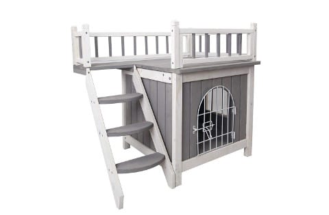 indoor dog house with locking door