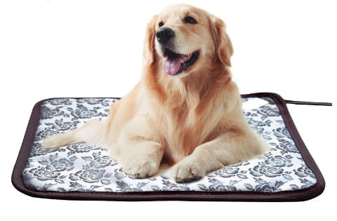 Waterproof electric dog heating pad and bed