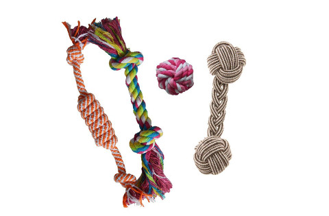 puppy-chew-teething-rope-toy-set480 Puppy Teething Chew Rope Toy Set