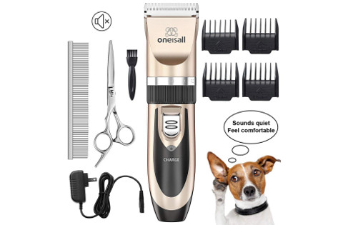 Oneisall Cordless Dog Clipper Set