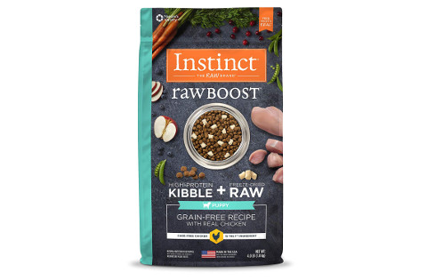 instinct-raw-boost-grain-free-chicken-puppy480 Instinct Raw Boost Grain Free Chicken Puppy Formula
