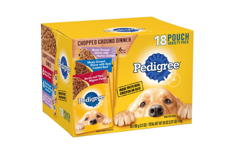 Pedigree Chopped Ground Dinner Wet Dog Food